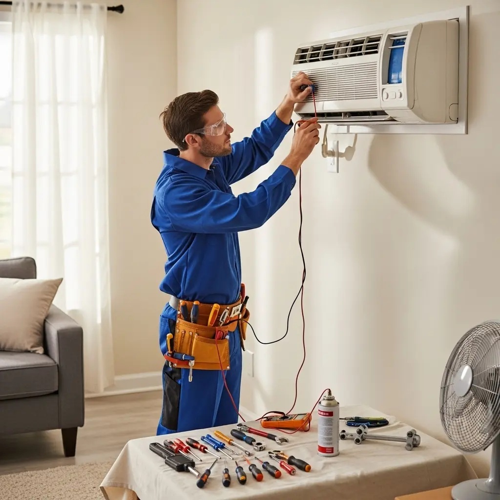 Kızılcahamam Seg Seg klima gaz dolumu ve bakım – Enerji verimliliği artırıldı. - Teknik servis örneği
